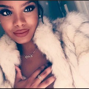 Vintage Neiman Marcus White Fur Coat